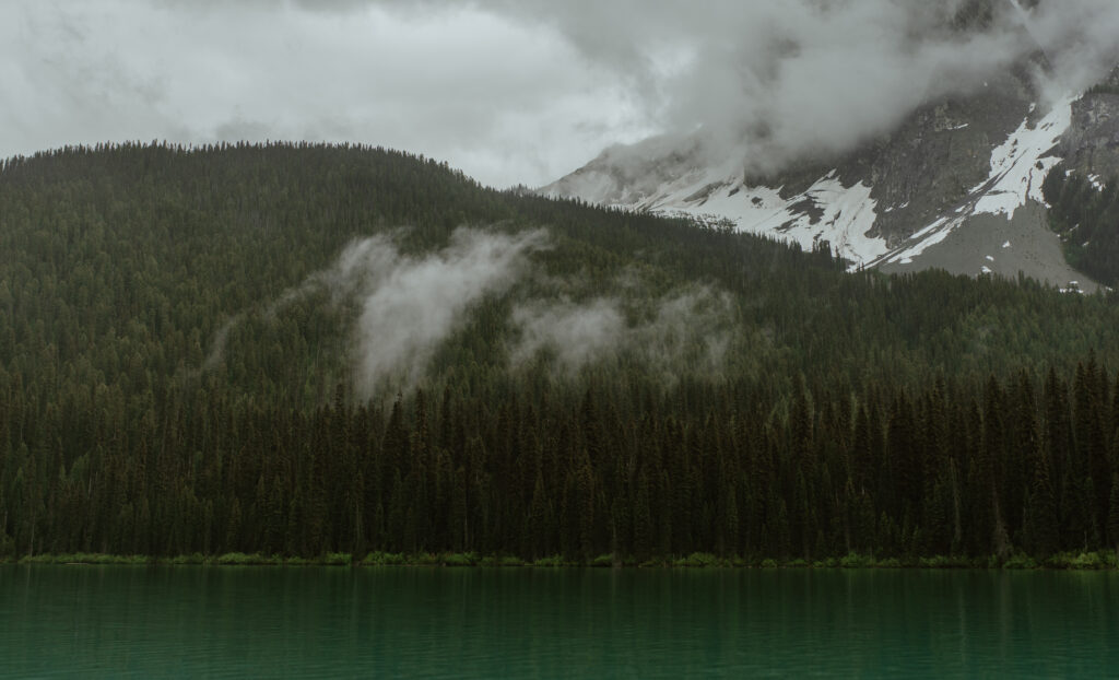 moody mountain vibes in Banff, Canada