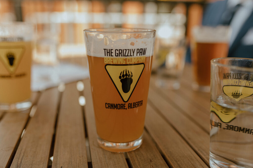 the grizzly paw brewing company, canmore, canada